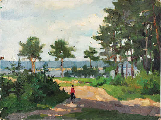 Назаров Константин Борисович. На озере Селигер 